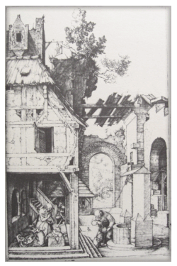 Durer, Natività - stampa a bulino